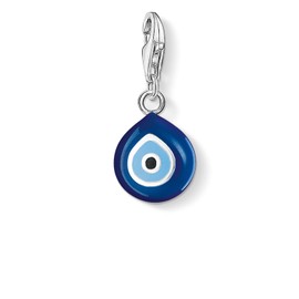 Thomas Sabo Women Charm Pendant Turkish Eye Charm Club 925 Sterling Silver 0829-007-1