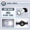 Vorock8 R2 COB 9005 LED Headlight Conversion Kit, High Beam