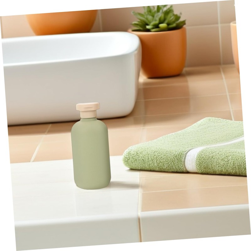 Gatuida 3pcs Portable Travel Shampoo Bottles Lightweight Leakproof Containers with