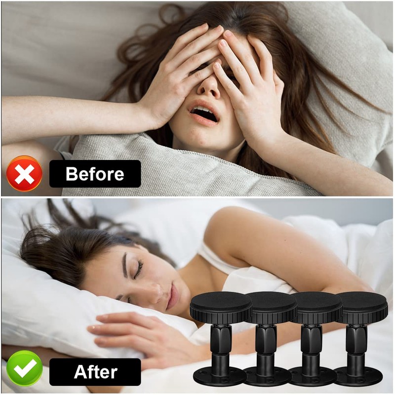 Pack of 4 Anti Shake Bed 46-64 mm Adjustable Anti-Shake