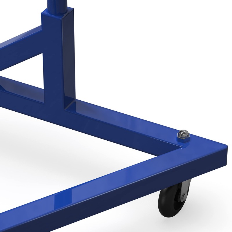 Simple Houseware Commercial Z Base Garment Rack, Blue