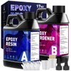 GRLELOU Epoxy Resin 17OZ, Crystal Clear Epoxy Resin Kit, Not