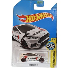Hot Wheels 2017 HW Speed Graphics Ford Focus RS 79/365, White