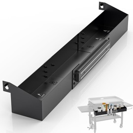 MOASKER Front Griddle Caddy for Blackstone 36" Griddle, Accessories Storage Bin with Magnetic Tool Holder for Blackstone 36 Inch Grill Caddy Organizer, Front Bottle/Spatula/Tool Shelf for Black Stone