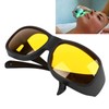 Blue Blocking Light Goggles 200 to 590nm Comfortable Black Frame