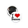 5 Pack - I "Heart" Love Dance Pinback Button Badges