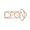 Spectrum Diversified Open Sign Trivet, Steel Cooling Rack for countertops