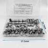 WeqeYent 120 Pcs M10 M8 M6 M5 M4 M3 Stainless