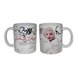 Mid-South Products Marilyn Monroe White Foil 10oz Mug