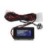 Socobeta Temperature Meter PC Water Cooling System Pointer Display Thermometer