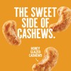 Emerald Nuts Honey Glazed Cashews (1-Pack), 5oz Resealable Bag, Kosher