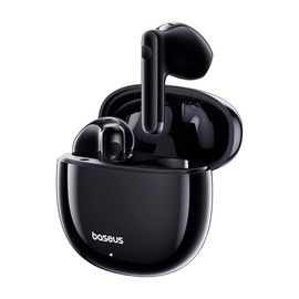Baseus E13 TWS Auriculares Bowie con Bluetooth 5.3, Audífonos Inalámbricos de Carga Rápida y Control con App, Negro