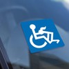 6 Pack - Funny CAR Stickers - Disabled CAR Bumper