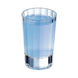 CRISTAL D'ARQUES Macassar Glasses, Kwarx, Transparent, 16.4 x 11 x 9.6 cm