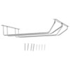 Stainless Steel Double Row Wine Glass Stemware Rack Hanging Stemware