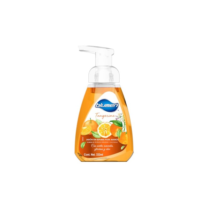BLUMEN Jabon Espumoso Mandarina 332 ml