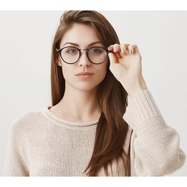 KISS kisseyewear | Brillen mod. FLAT - neutrale optische - SCHWARZ