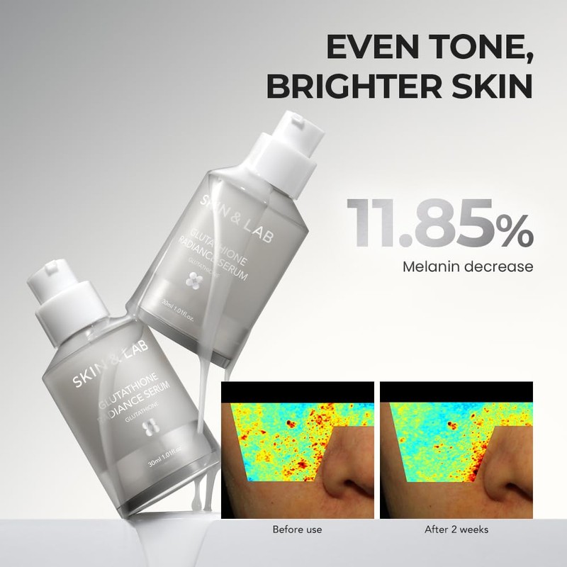 SKIN & LAB SKIN SCIENCE SOLUTION Glutathione Radiance Serum, 1.0