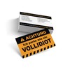 EppoBrand 30x Achtung Ich parke wie ein Vollidiot Funny Cards