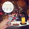 3PCS Remote Control Electronic LED Simulation Candle Lamp for Home