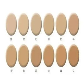 Maquillaje En Polvo Italia Compacto, Caja Negra Color 03 Sand Beige