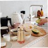 Ipetboom 2Pcs Reusable Spice Bottles Salt Pepper with Design for