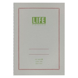 Life Notebook, Pistachio A6, Graph N79, White