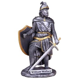 Nemesis Now Scottish Guardian William Wallace Figurine, Silver, 6cm