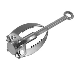 Grappling Hook, Stainless Steel Folding Grappling Hook Rock Climbing Claw Survival Tool Equipment for Outdoor Climbing Hiking Pocket Grapple with Rope Grapple