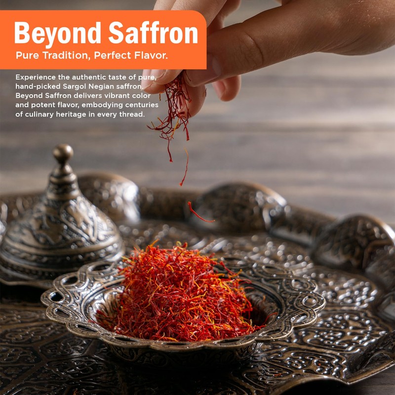 Beyond Saffron – Premium Super Negin Saffron Threads | Pure