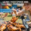 Digital Meat Thermometer with Foldable Meat Thermometer Probe, Instant Read