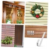 Ciieeo 4 pcs Stainless Steel Siding Hooks for Outdoor Use