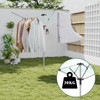 FWTRMRC Outdoor Umbrella Drying Rack 165 Feet Umbrella Clothesline with