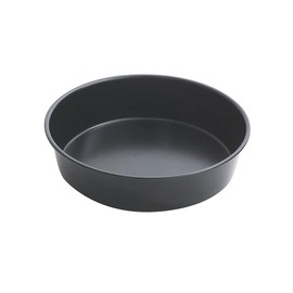 Paderno Tortiera Rotonda Antiaderente per Torte, Pizza e Quiche, in Acciaio, Cucina professionale, Diametro 20 cm