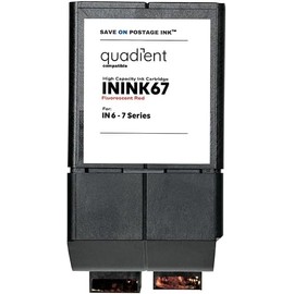 Save On Postage Ink Compatible ININK67 Quadient Neopost Compatible Ink Cartridge for in Series IN600 IN700 IN750 Mailing Machine