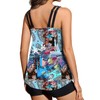 Rekita Flowy Tankini Bathing Suits for Women Swimsuits Tankini Sets