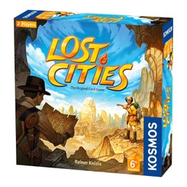 Thames & Kosmos - Juego de cartas Lost Cities (2 jugadores)