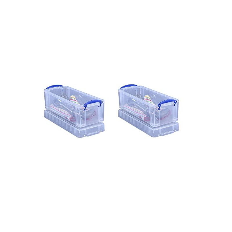 Really Useful Box Plastic Storage Box, 6.5 Liters, 17 1/2"