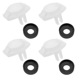 Xhziy 4set bathtub nozzle replacement parts nozzle splitter repair 101237 cup seal and splitter door are suitable for the 3800 bathtub outlet for piping installations or faucets