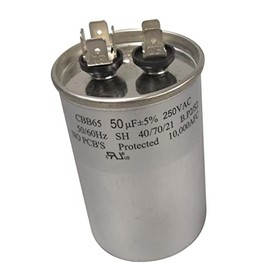 COCAPCO CBB65 250VAC 50uF Run Capacitor 50MFD 50 uF MFD 250V AC SH B.P2/S2 50x76mm 40/70/21 UL Listed