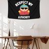 Respect MY Authority Flag, 3x5 Ft Funny Flags for College