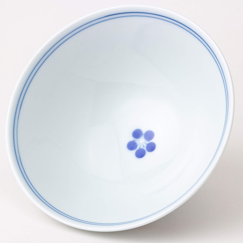 Hasami Ware 99268 Yumeji Rice Bowl, Medium, Red