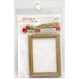 オリムパス製絲 クリスマス・刺しゅう製作キット(サンタ＆ツリー/X-88)