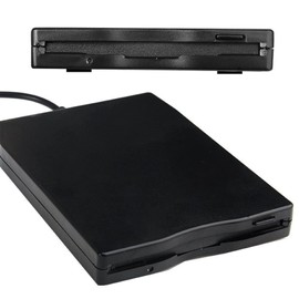Xspeedonline 3.5-inch USB 2.0 Data External Floppy Disk Drive 1.44MB Supported for Windows 98/SE/2000/ME/XP/VISTA/7/8/8.1/10/11/MAC Operating Systems