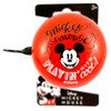 Mickey Red 2-tone bicycle bell, diameter 60 mm, retro bell