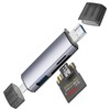 IEOVIEE Lector de Tarjetas SD/Micro SD, USB C Dual Connector