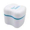 Denture Bath - Storage Container for Soaking Dentures, Retainers &