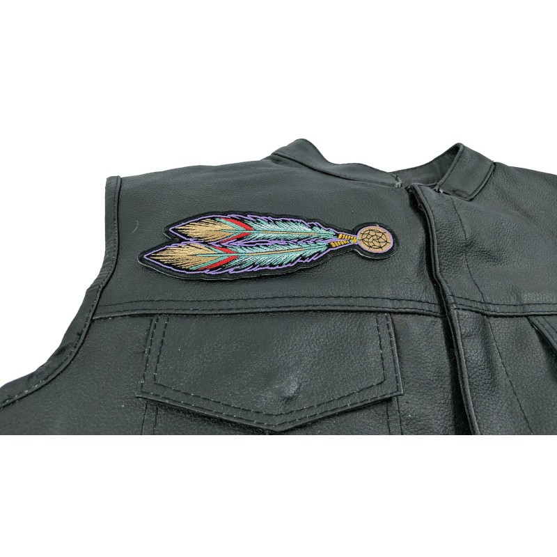 Ivamis Tribal Feathers Patch - 2.25x6.5 inch - P3117