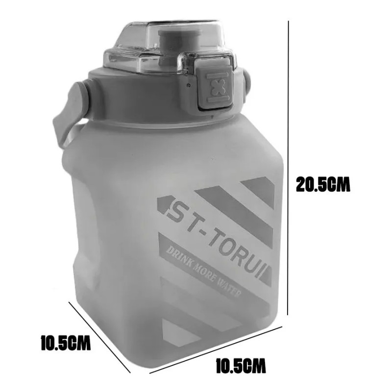 ST-TORU Botella Deportiva Galon Agua Garrafa Kawaii Cantimplora