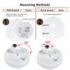 HOFUY 4 Pack Wireless LED Spotlight Battery Operated Picture Puck